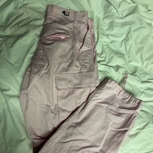 Pink Cargo Pants